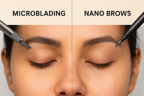 Microblading vs Nano Brows