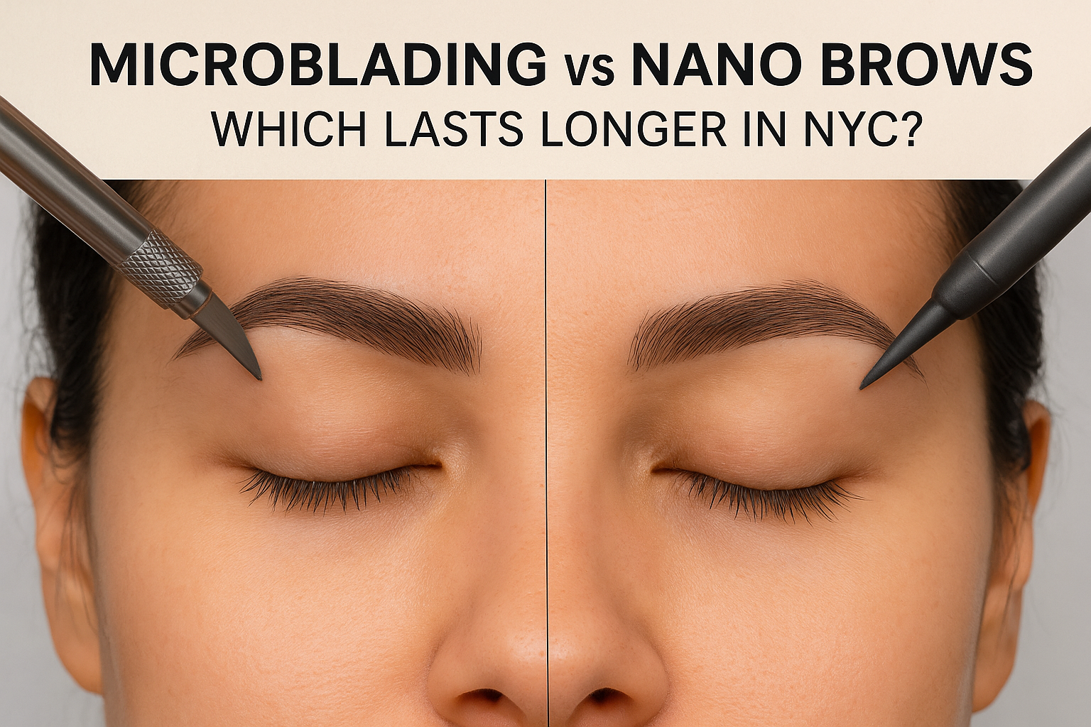 Microblading vs Nano Brows: Which Lasts Longer in NYC