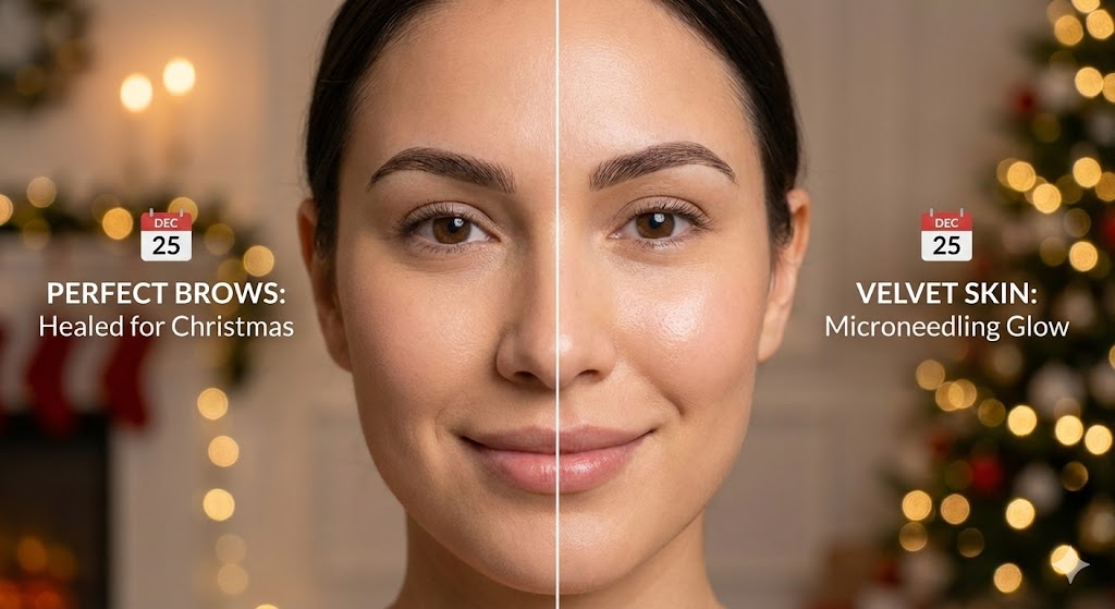 Microblading & Microneedling: Your Path to a Flawless Holiday