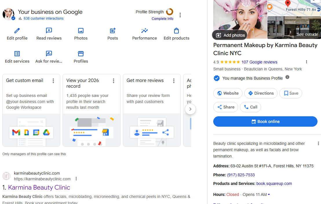 Karmina Beauty clinic NYC