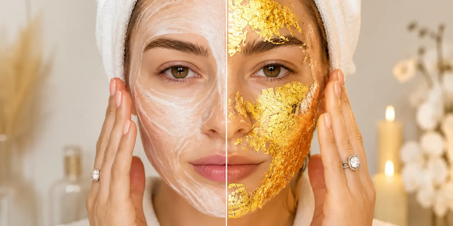 Facial vs gold facial Facial vs 24k gold facial NYC