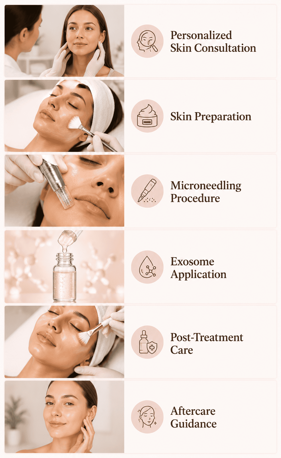 Microneedling With Exosomes Step-by-Step Process