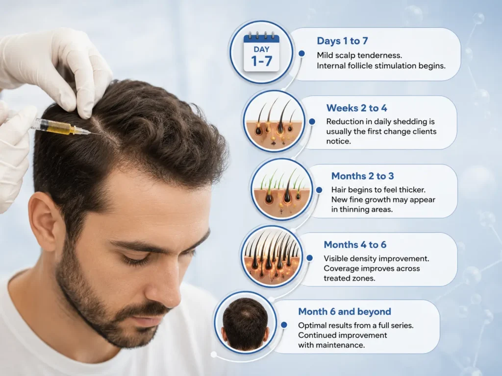 PRP for Men hair regrowth