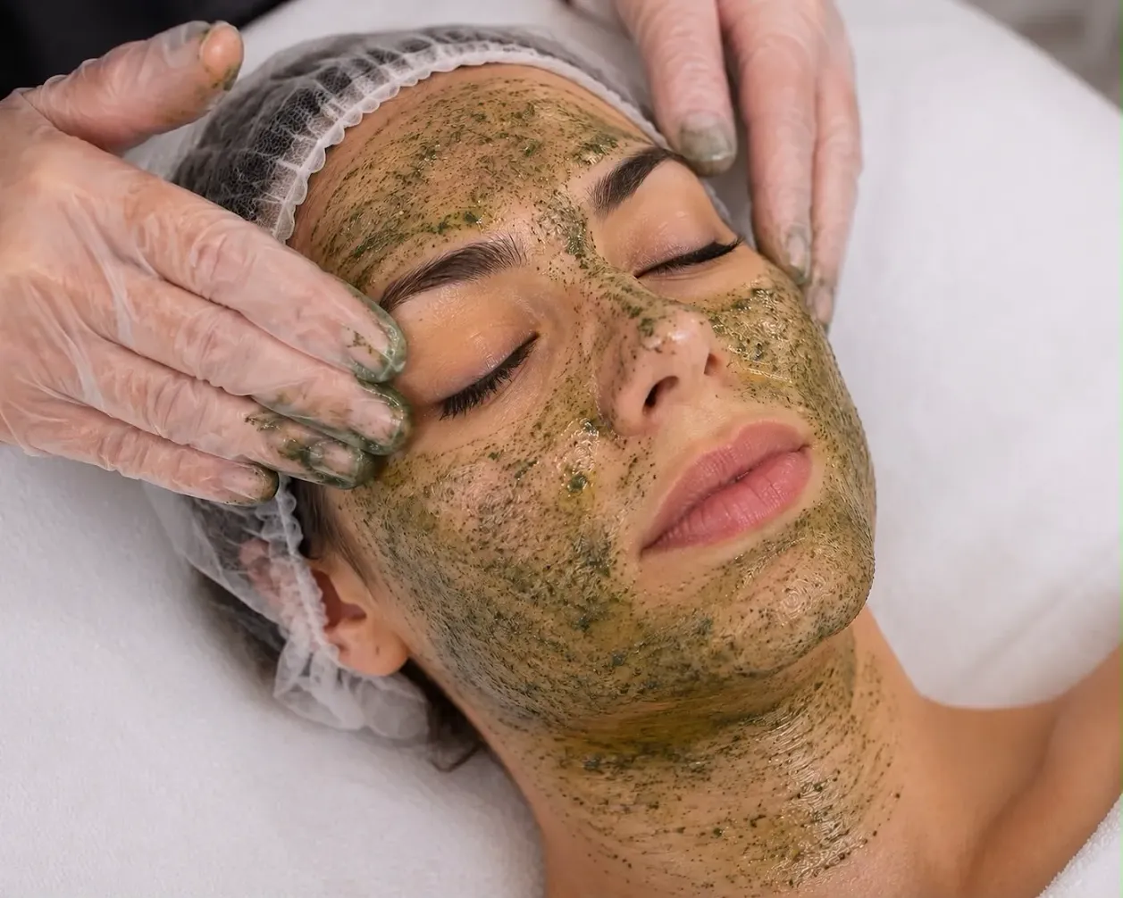 Reveal brighter, smoother skin with Green Sea Peel by KRX in Forest Hills. Reduce acne scars, pigmentation, pores, and fine lines. Book your consultation today.
